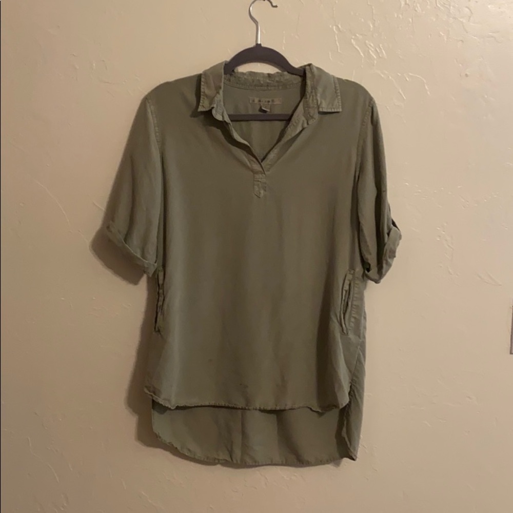 Green shirt